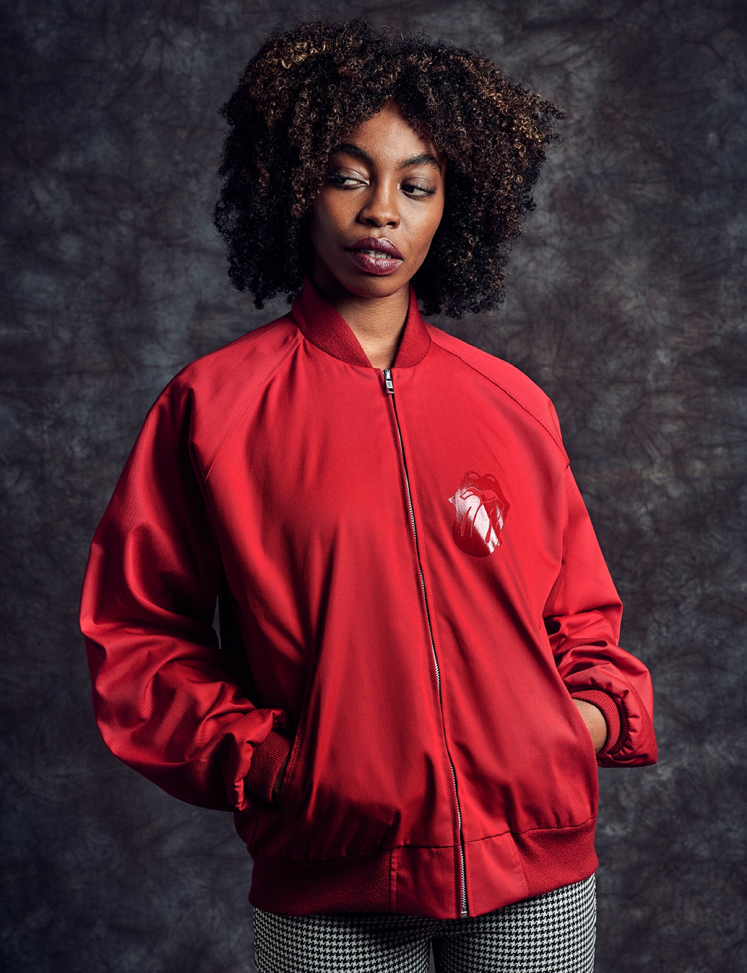 Stones Red 79 Bomber Jacket