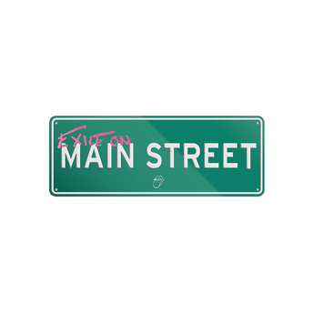 Exile on Main Street Sign Front